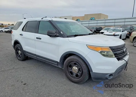 2014 Ford Explorer Police Interceptor from USA, damaged, VIN 1FM5K8AR8EGA09292